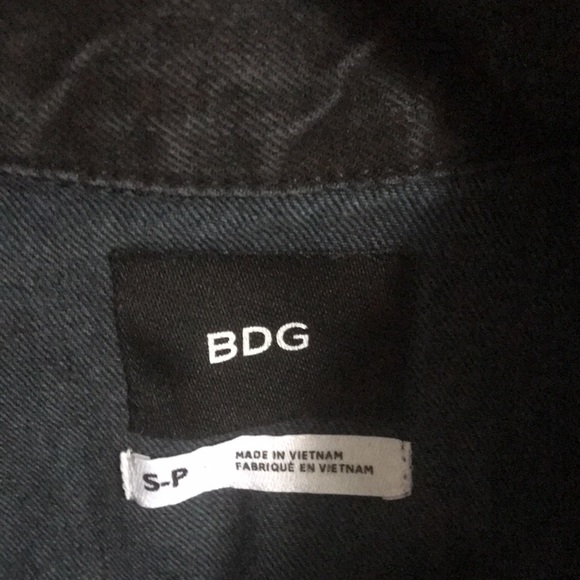 BDG Urban Outfitters YouTube Black Denim Jacket - Picture 4 of 6